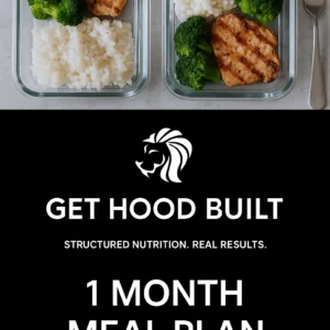 1 Month Meal Plan Subscription